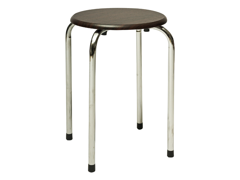 Taboret chrom
